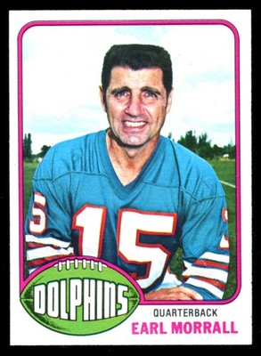 1976 Topps MIAMI DOLPHINS Near Team Set Of 19 BULAICH MORRALL SOLOMAN YEPREMIAN