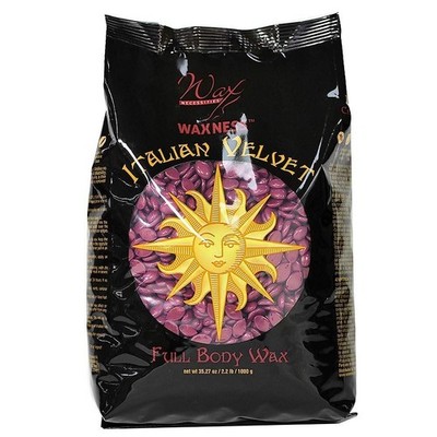 Waxness Wax Necessities Italian Velvet Premium Polymer Blend Hard Wax Bead 2.2LB