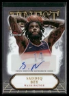 Saddiq Bey 2024-25 Finest Autographs Auto Washington Wizards #FA-SB