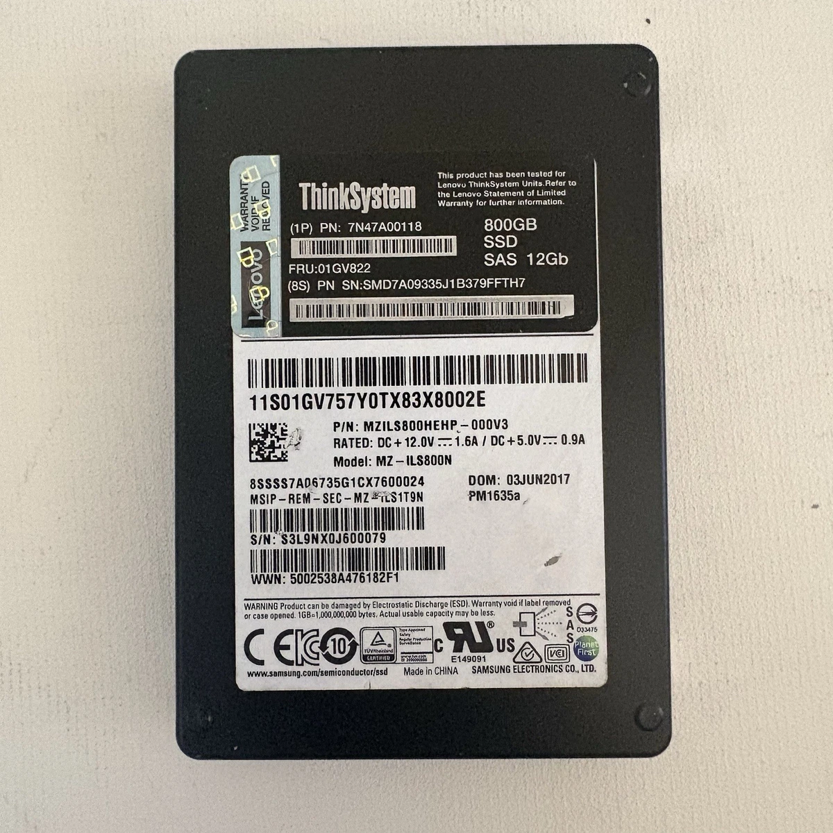 Lenovo SAS Solid-State Drives for sale | eBay
