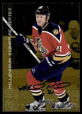 1999-00 Be a Player Signature Series Millennium Gold Auto Mark Parrish Auto