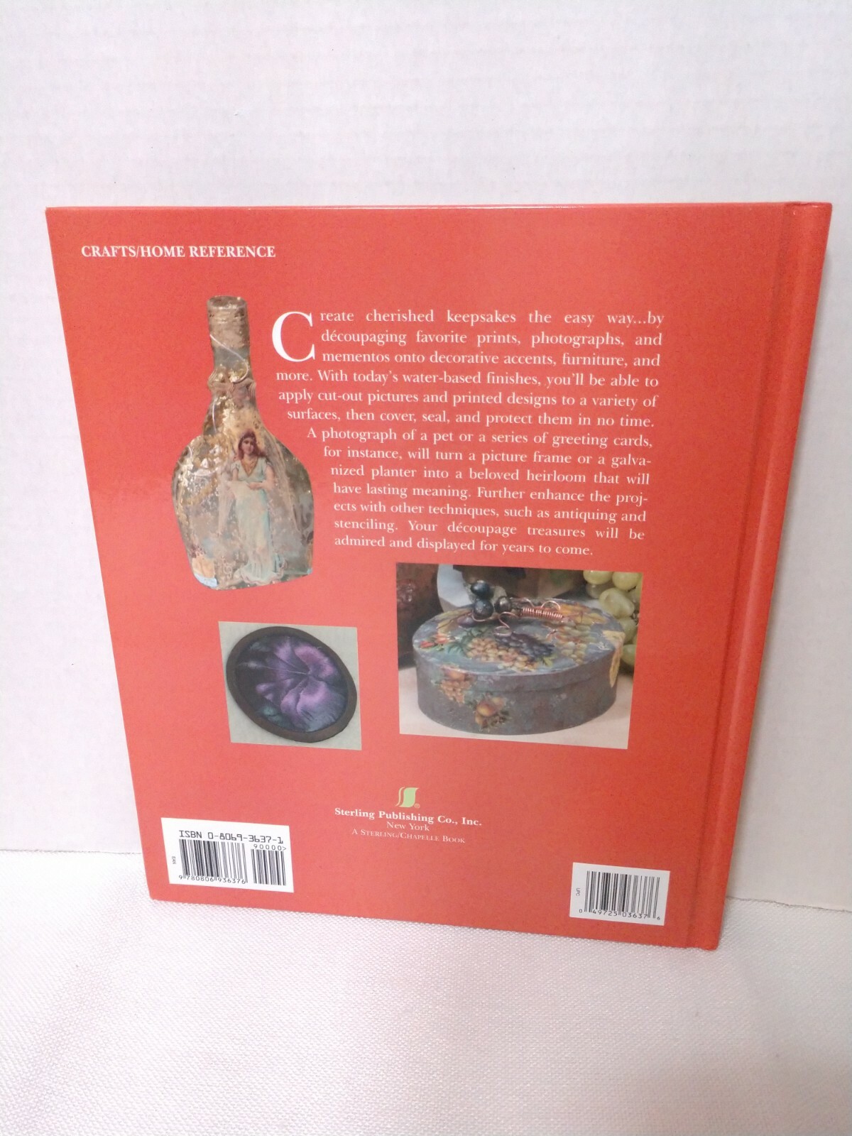 Decoupage The Easy Way  Book By Plaid Craft Company Hardcover