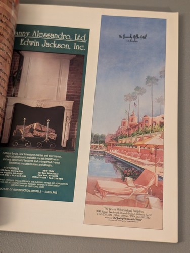 Vintage 1992 Beverly Hills City Directory - RARA pubblicità anni 90 California History Stars - Foto 16 di 24