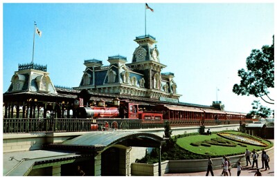 Walt Disney World Steam Railroad Train Narrow Gauge for Excursion Tours 