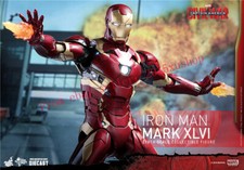 Hot Toys MMS353-D16 Marvel 1 6 Scale Iron Man Mark XLVI Action Figure Toy Model