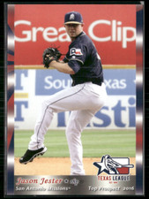 Jason Jester 2016 Texas League Top Prospect Set 