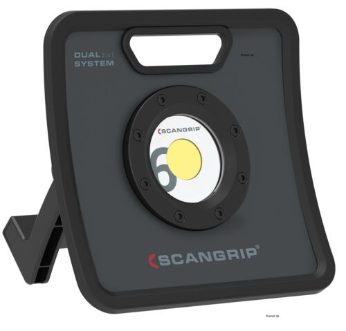 Scangrip NOVA 6K C+R Battery COB LED Spotlight Lamp Flood Outdoor Extremely Bright -