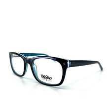Mossimo MS 2072 7017 Eyeglasses Womens Black Blue Rectangle 51-18-135