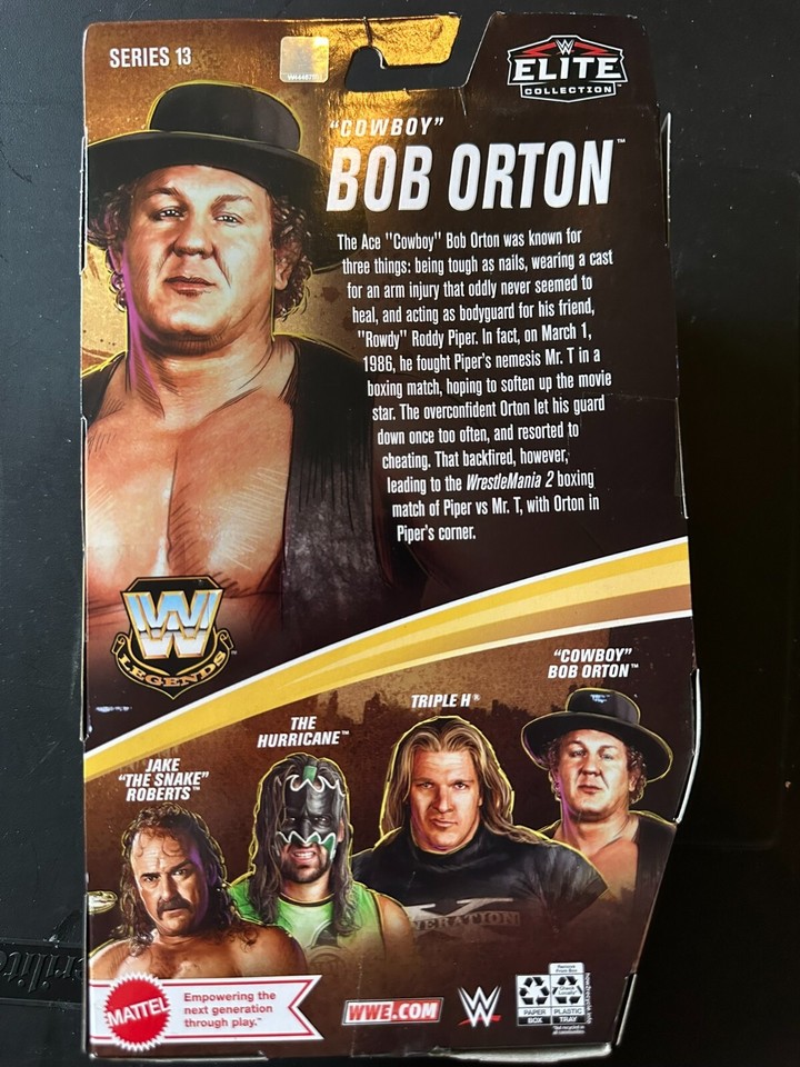 Cowboy Bob Orton Jr. - WWE Elite Legends Series 13 - BRAND NEW | eBay