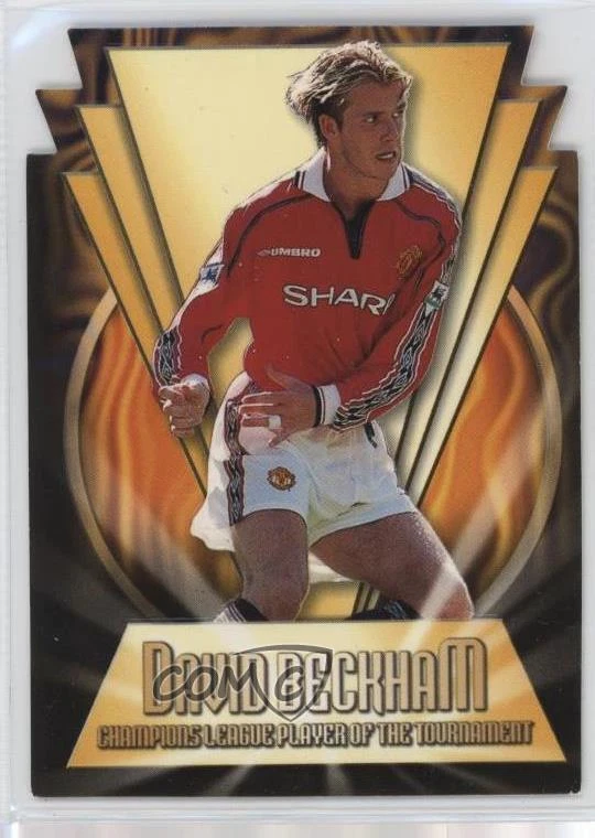 David Beckham trading card