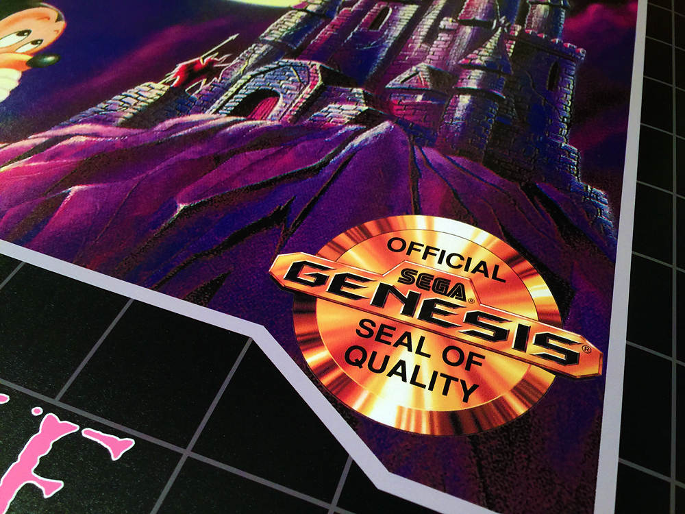 Castle of Illusion Starring Mickey Mouse Sega Genesis box art
