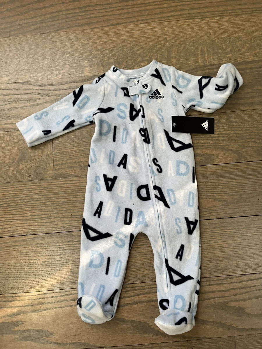 Adidas Baby Boy 6m One Piece Fleece NWT eBay
