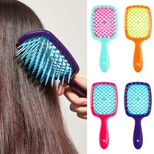 Women Wide Teeth Air Cushion Combs Scalp Massage Hair Brush Hairdressing Tool