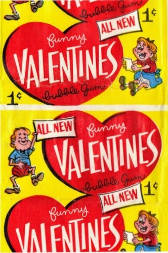 1960 TOPPS FUNNY VALENTINES SINGLE CARDS ALL WITH FREE SHIPPING!