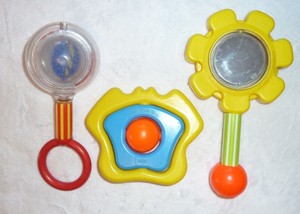fisher price flower rattle