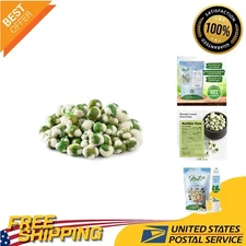 2 lbs NUTS U.S. Crunchy Wasabi Green Peas - Spicy  Snack in Resealable Bag