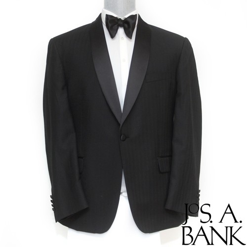 NWT JOS A BANK 44L Black Tuxedo Jacket 