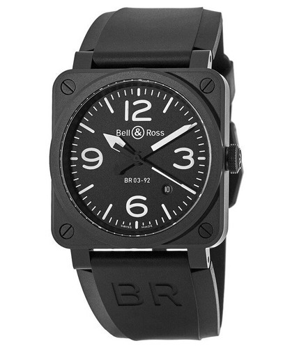 New Bell \u0026 Ross BR 03-92 Black Matte 