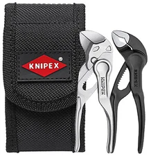 Knipex Tools 002072V04XS 2 Piece Mini Pliers Set Xs In Belt Pouch