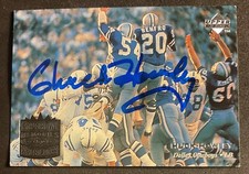 Dallas Cowboys WVU CHUCK HOWLEY auto autographed signed 1997 UPPER DECK SB V MVP