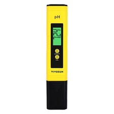 Digital pH Meter, 0.01pH High Accuracy Pen Type pH Tester for Hydroponics, House
