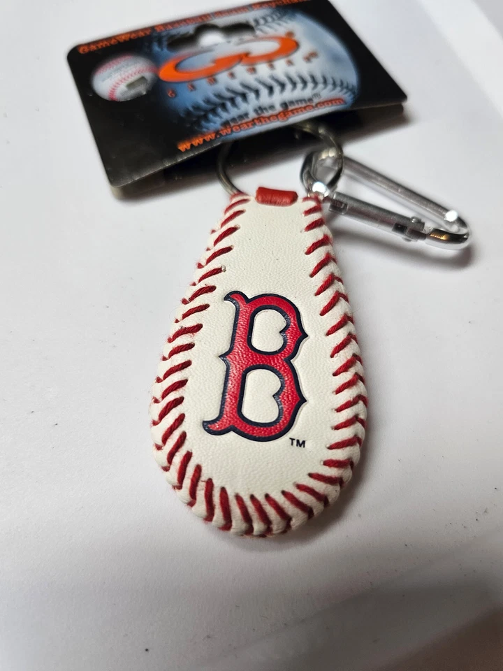 BOSTON RED SOX  BASEBALL KEY CHAIN KEYCHAIN NEW ITH TAG - Image 2 of 4