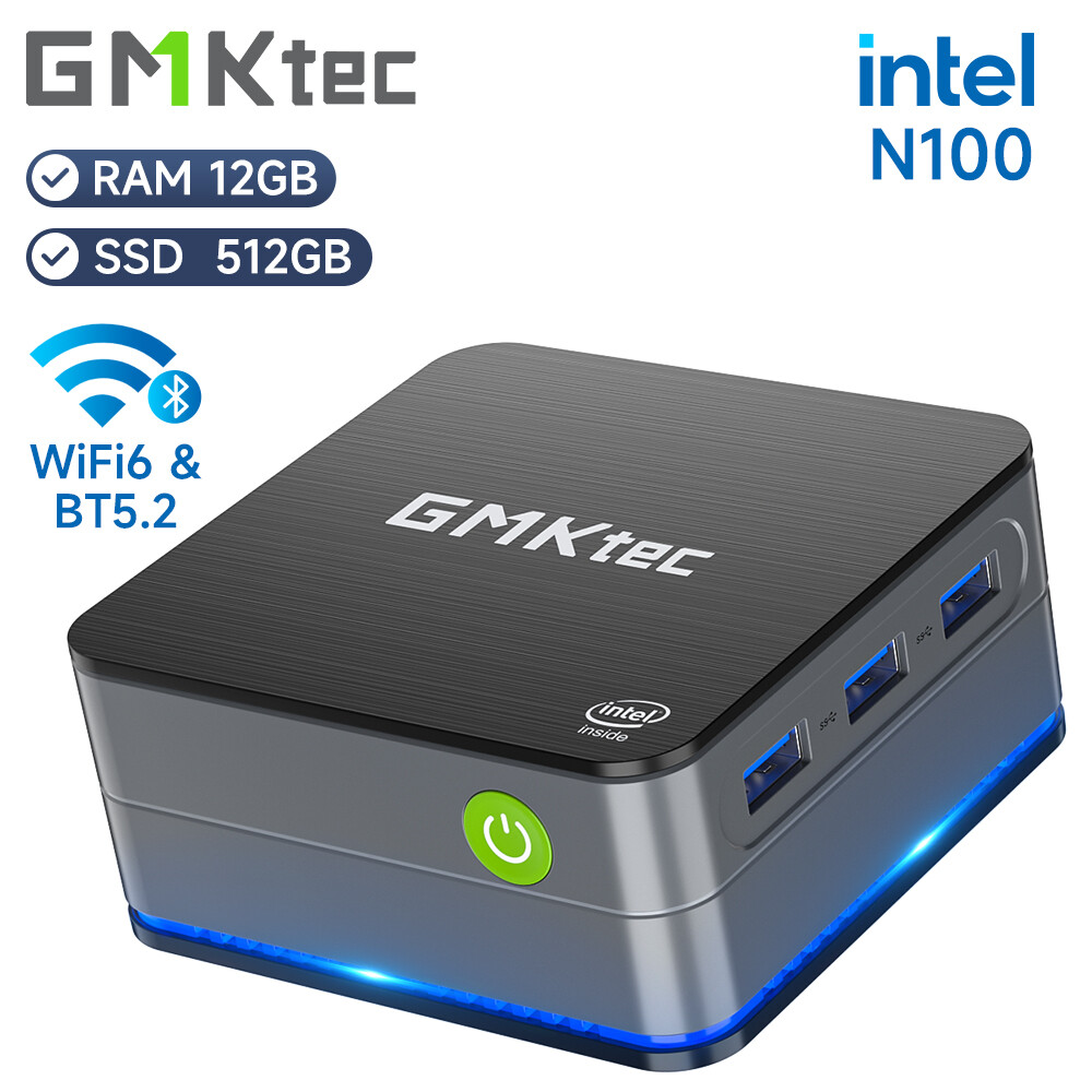 GMKtec NucBox G2 ミニPC N100 12GB/512GB GMKtec G2 Mini PC Windows 11 Pro 12th Gen Alder Lake N100 | eBay