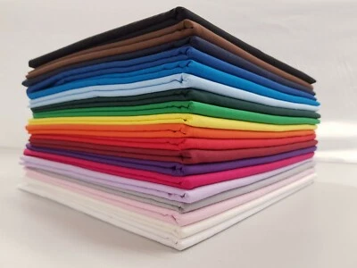 ***REDUCED*** Poly Cotton Bed Sheeting Lining Craft Plain Fabric 94"/240cm wide
