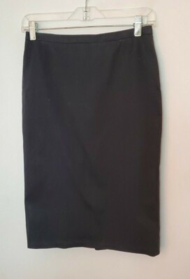 Moschino Cheap & Chic Women's Black Pencil Skirt Size 6