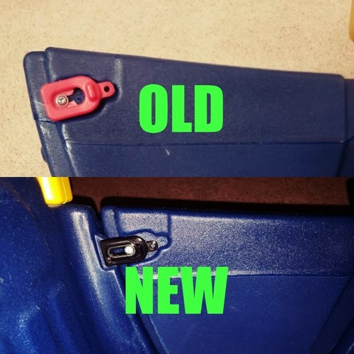 DOOR LATCH LOCK UPGRADED VERSION Fits ALL Little Tikes Cozy Coupe Cars & Trucks - Picture 2 of 4