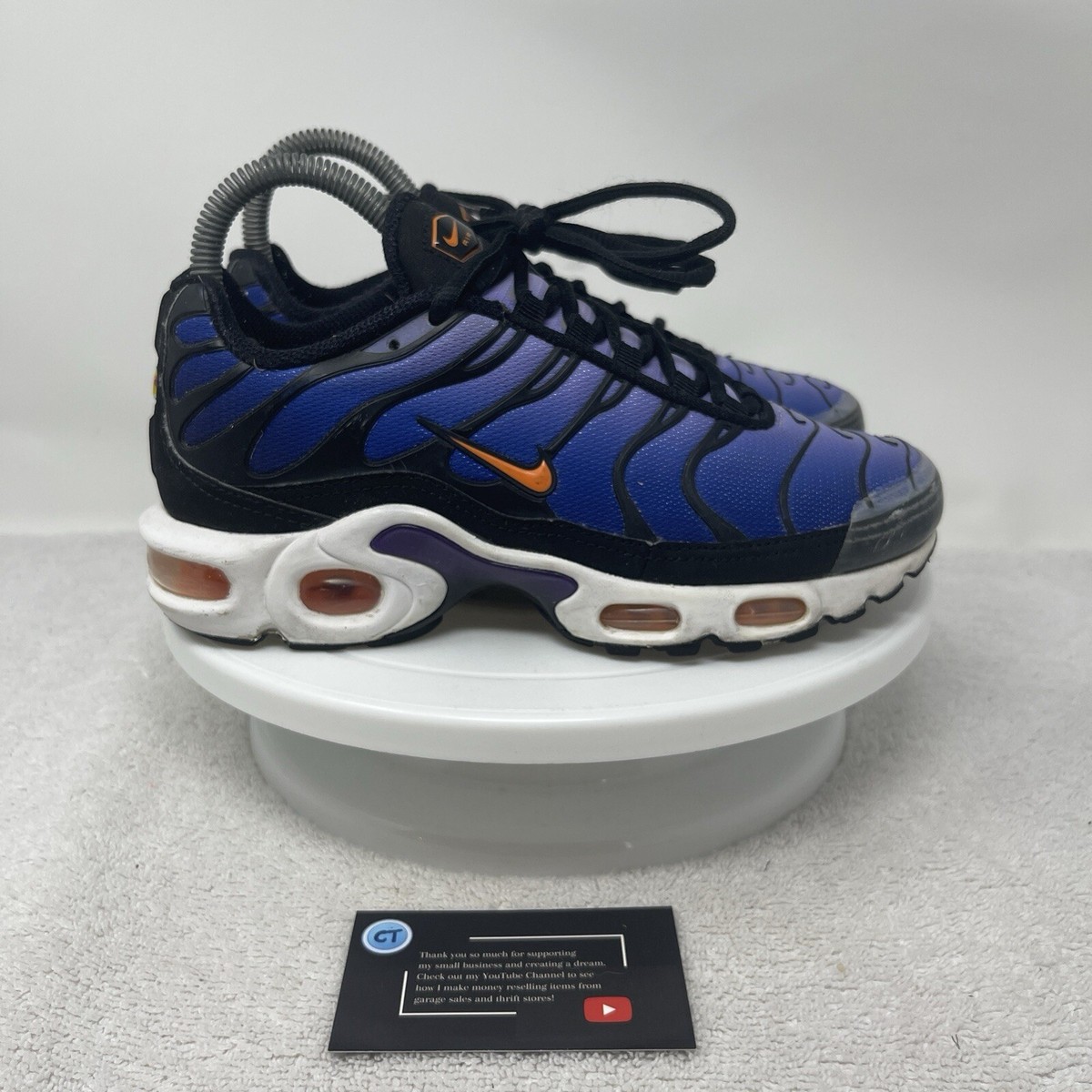 Nike Air Max Plus TN OG 2018 Voltage Purple Men's Size 4