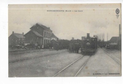 59 Hondschoote La Gare Le Train