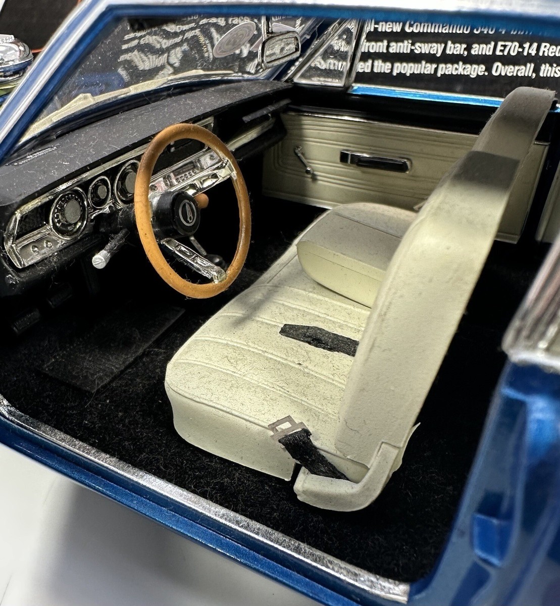 Highway 61 1/18 Scale 1968 PLYMOUTH BARRACUDA PRO STREET DRAG 