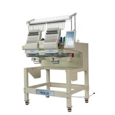 Double Head Computerized Commercial Embroidery Machine 15 Needles Industrial