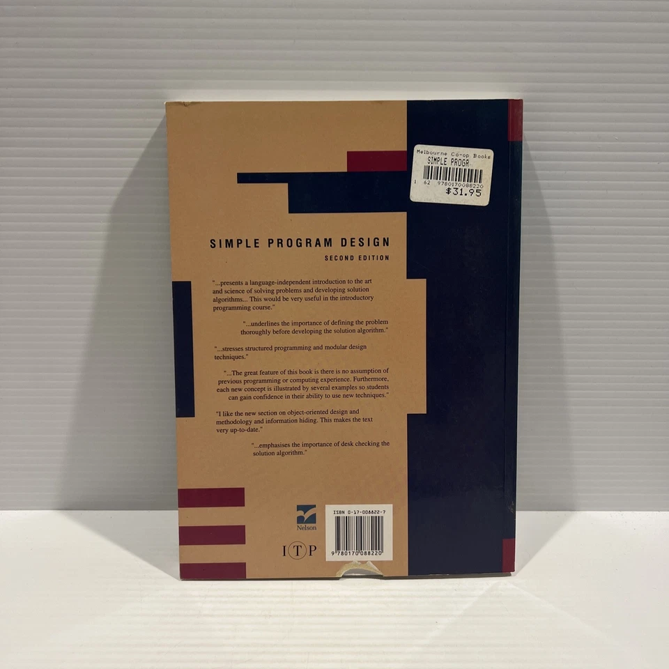Simple Program Design 2nd Edition  1993 - Image 2 of 4