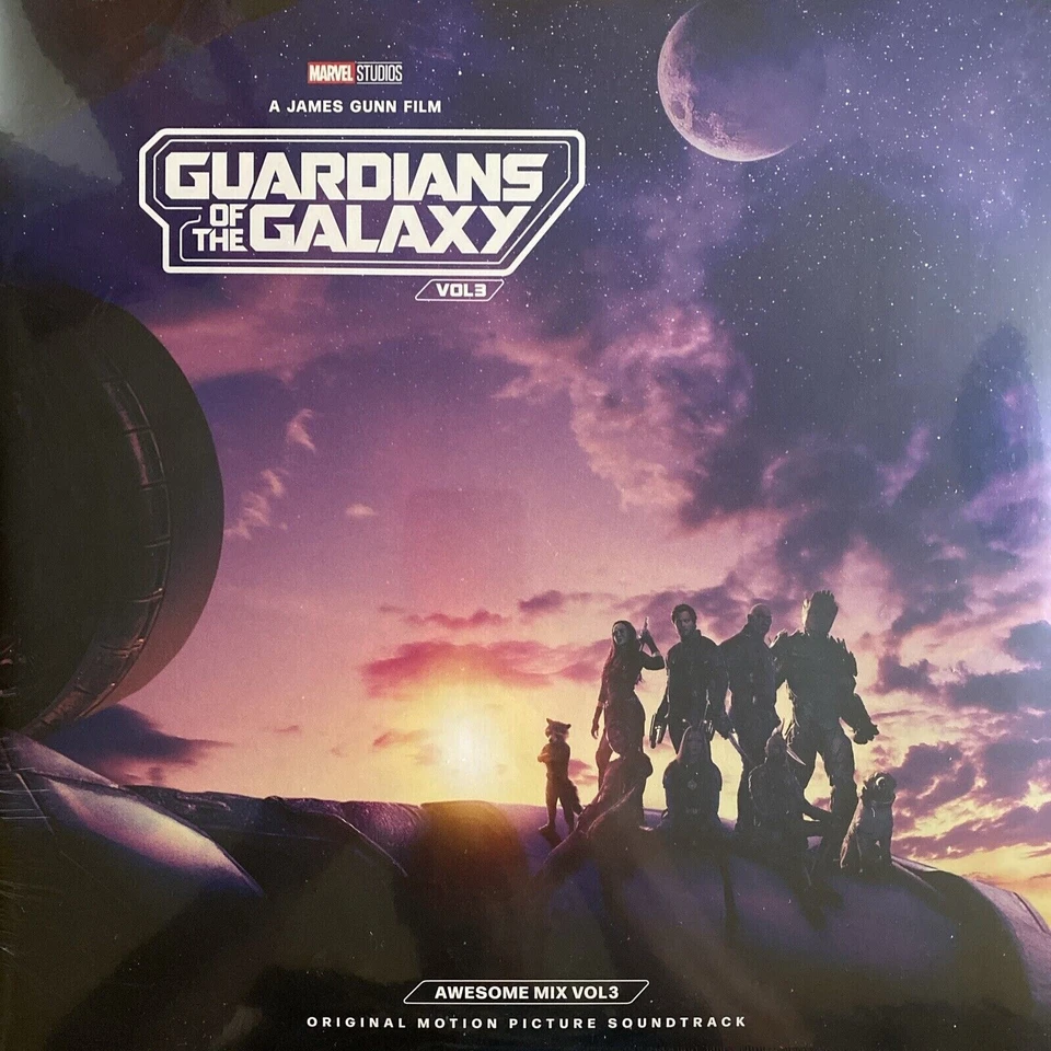 Guardians of the Galaxy Awesome Mix Vol 3 Double Vinyl LP New & Sealed - Image 2 of 4