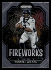 2022 Panini Prizm #F-5 Russell Wilson Fireworks Denver Broncos
