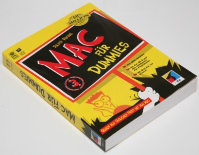 Apple MAC FÜR DUMMIES. MacOS 8 Book in German, from 1998. ISBN:3-8266-2764-4