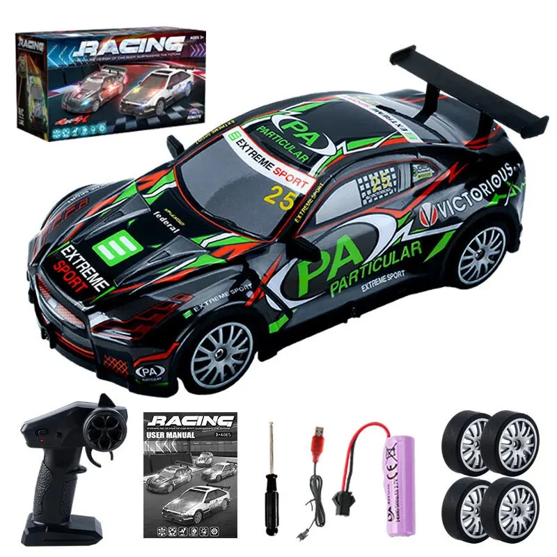 1:20 4WD 2.4G AE86 Remote Control Car Racing Toys High Speed Electric Drift Cars - Image 4 of 4