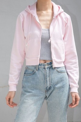 brandy melville brown crystal moletom com capuz