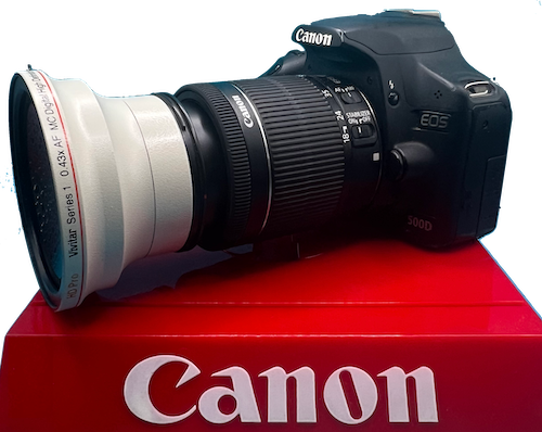 PRO WHITE LINE WIDE ANGLE LENS FOR CANON EOS REBEL XTI 1200D T3