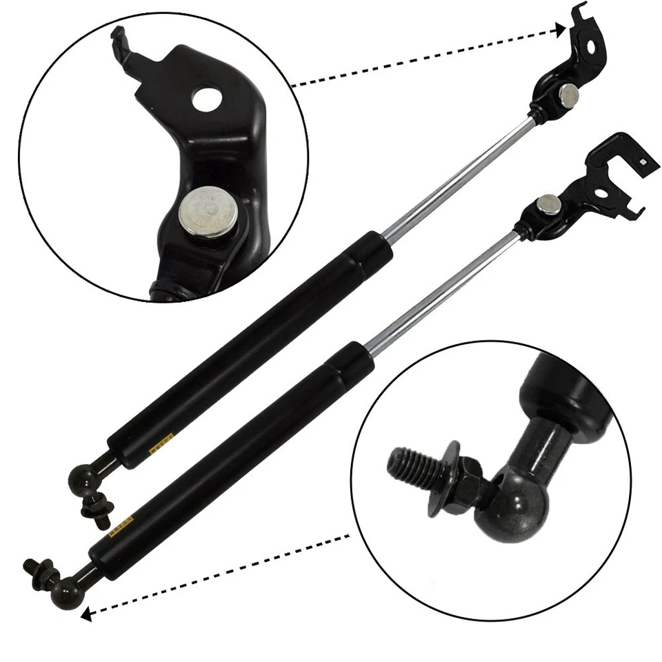 4217 For Toyota Camry 1991-1996 2x Front Hood Spring Lift Supports Shocks Foto 4 de 4