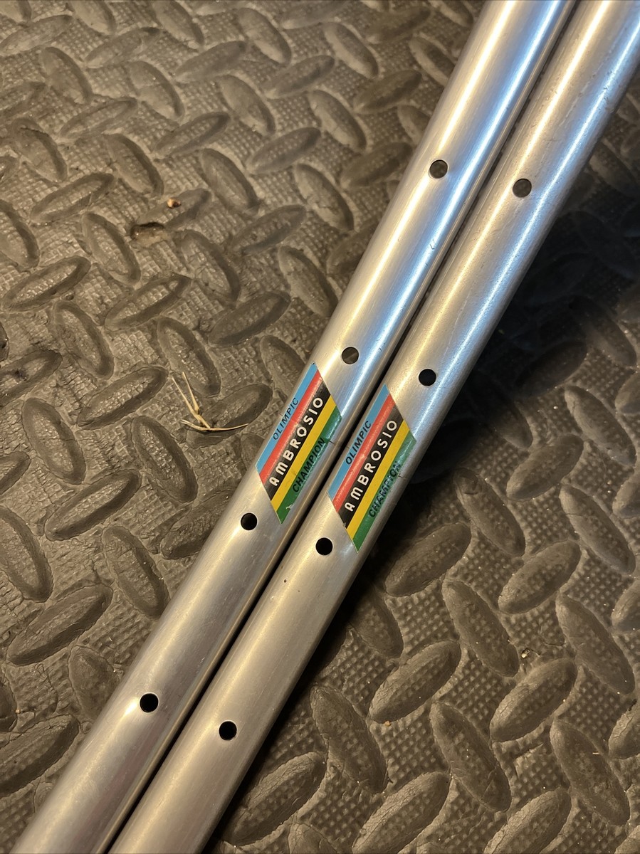アンブロッシオAMBROSIO/ビンテージ/チューブラーリム36H Vintage Ambrosio Olympic Champion Tubular Rims 36h | eBay