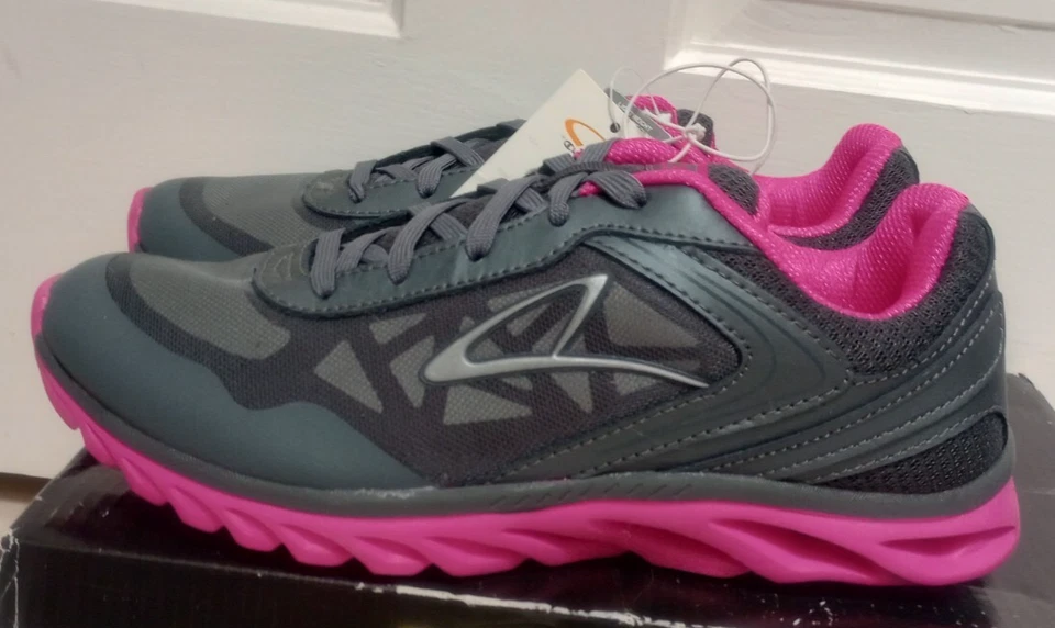 Zapatillas deportivas reflectantes c9 by Champion negras/rosas para mujer 8 Foto 4 de 4