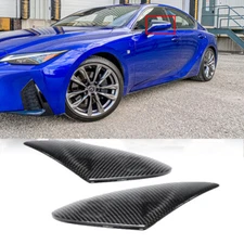 Carbon Fiber For 21-25 Lexus IS300 IS350 IS500 M Style Mirror Cover Replacement