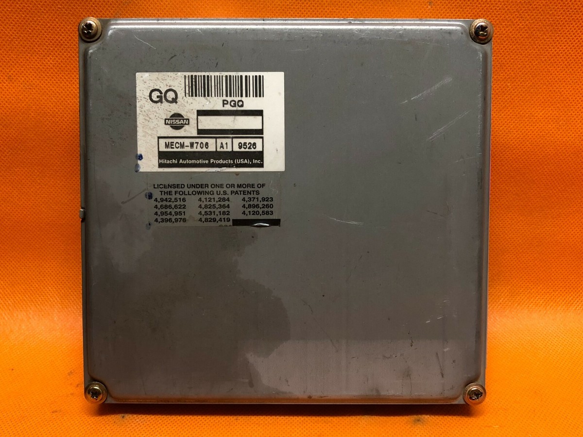 2000 Nissan Frontier Xterra MECMW706 Engine Computer Mecm-w706 GQ