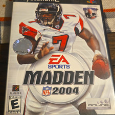 EA Sports Madden NFL 2004 Sony PlayStation 2 PS2 NTSC-U/C E 2003 Online Play