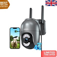 Wired 4G LTE Security Camera with Continuous Recording & Instant Alerts -