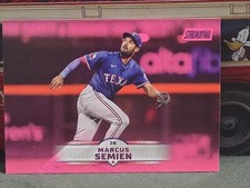 2025 Topps Stadium Club - Marcus Semien #137 Pink Foil