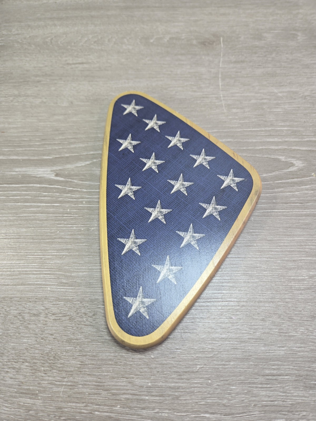 Longaberger 2009 Presidential Inaugural Basket Wood Crafts Lid Stars Triangle